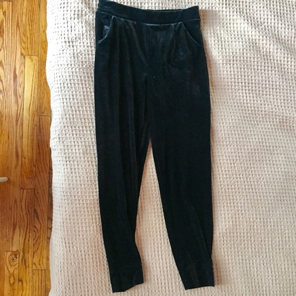 gap velvet pants